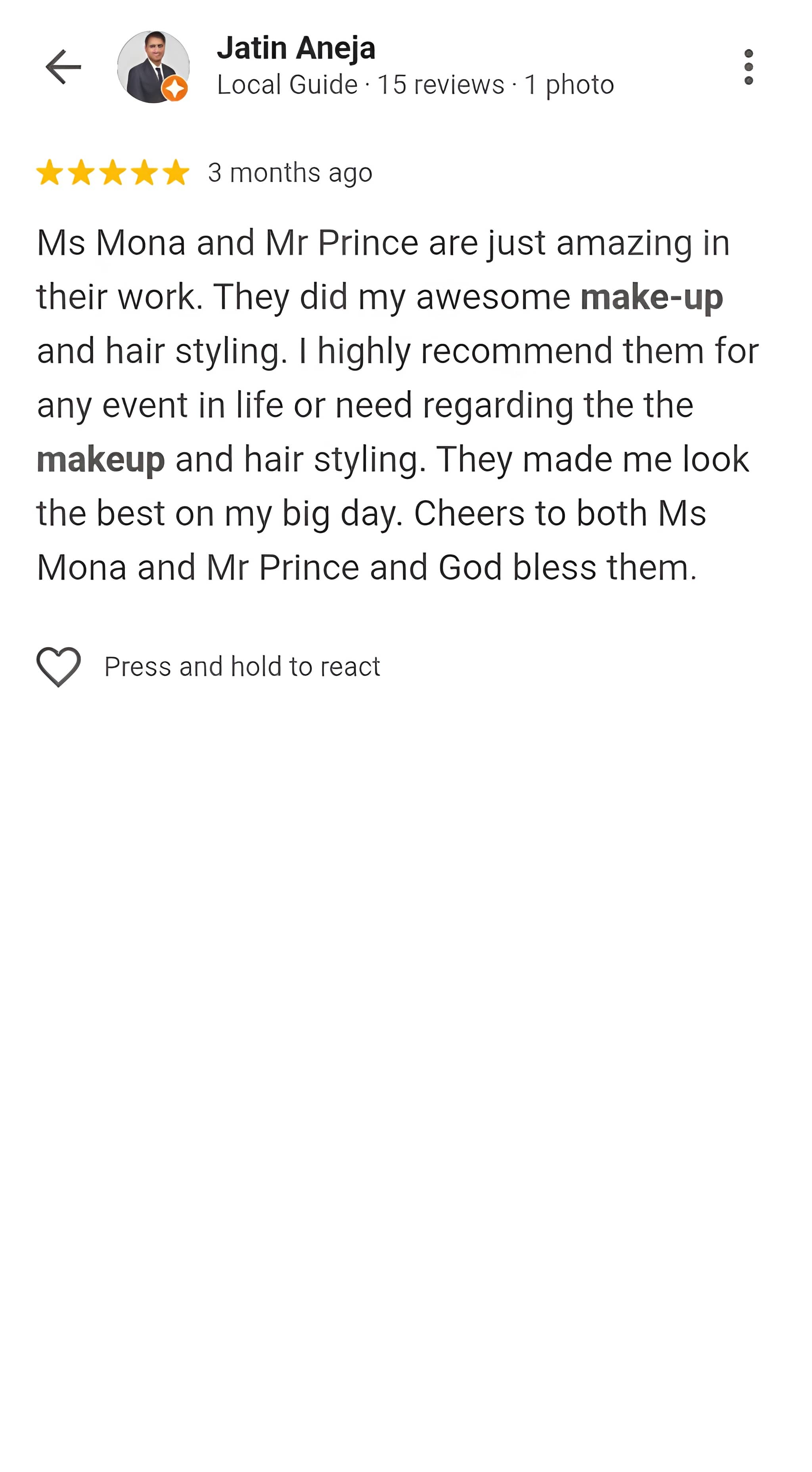 review