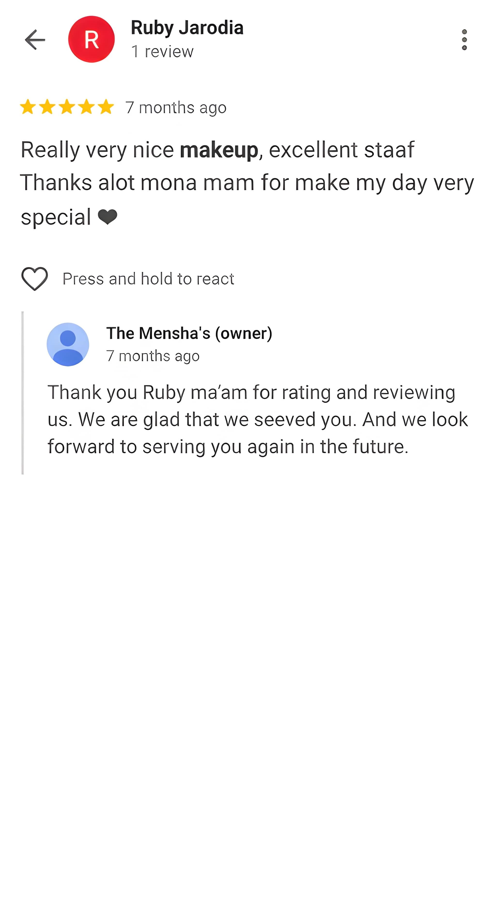 review