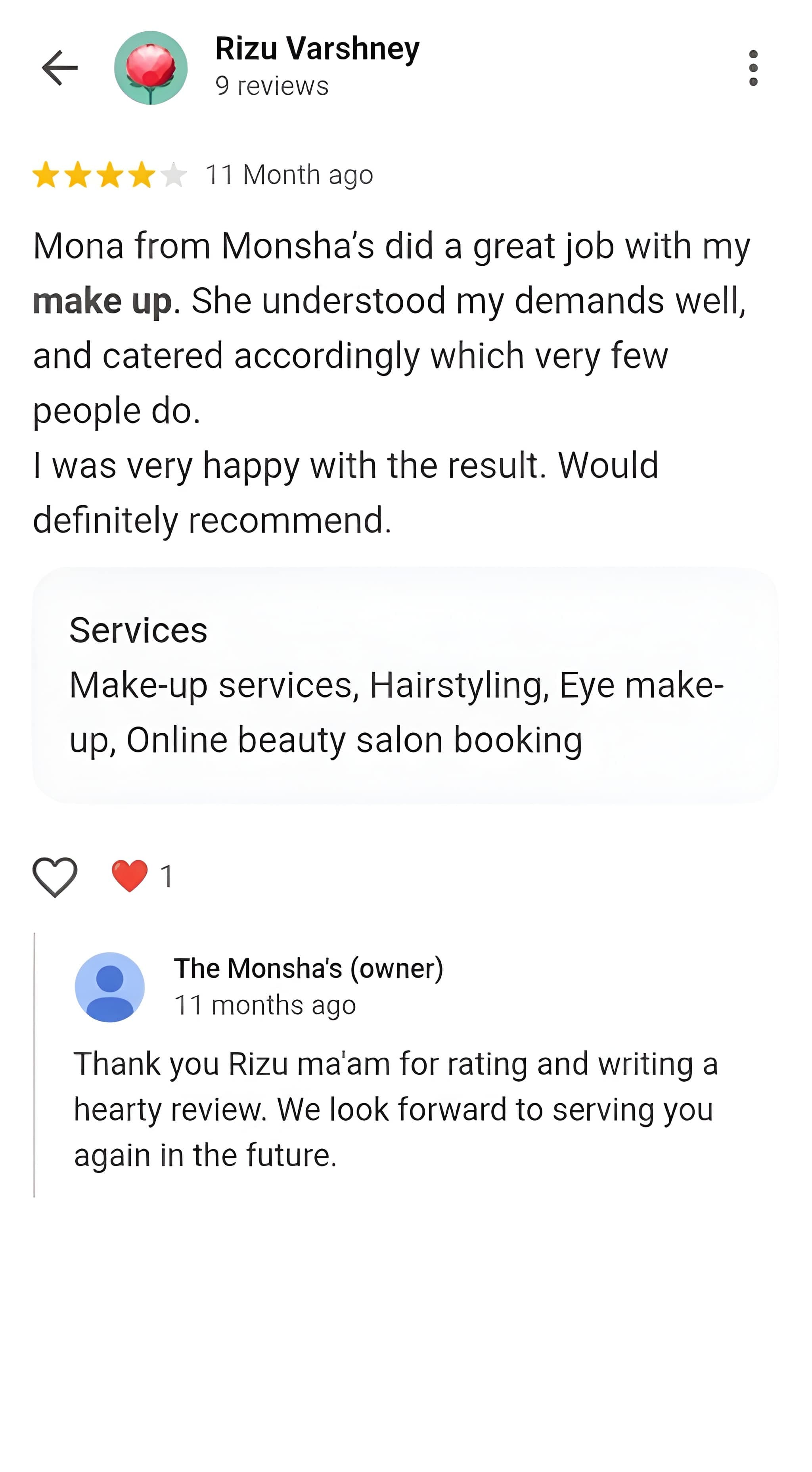 review