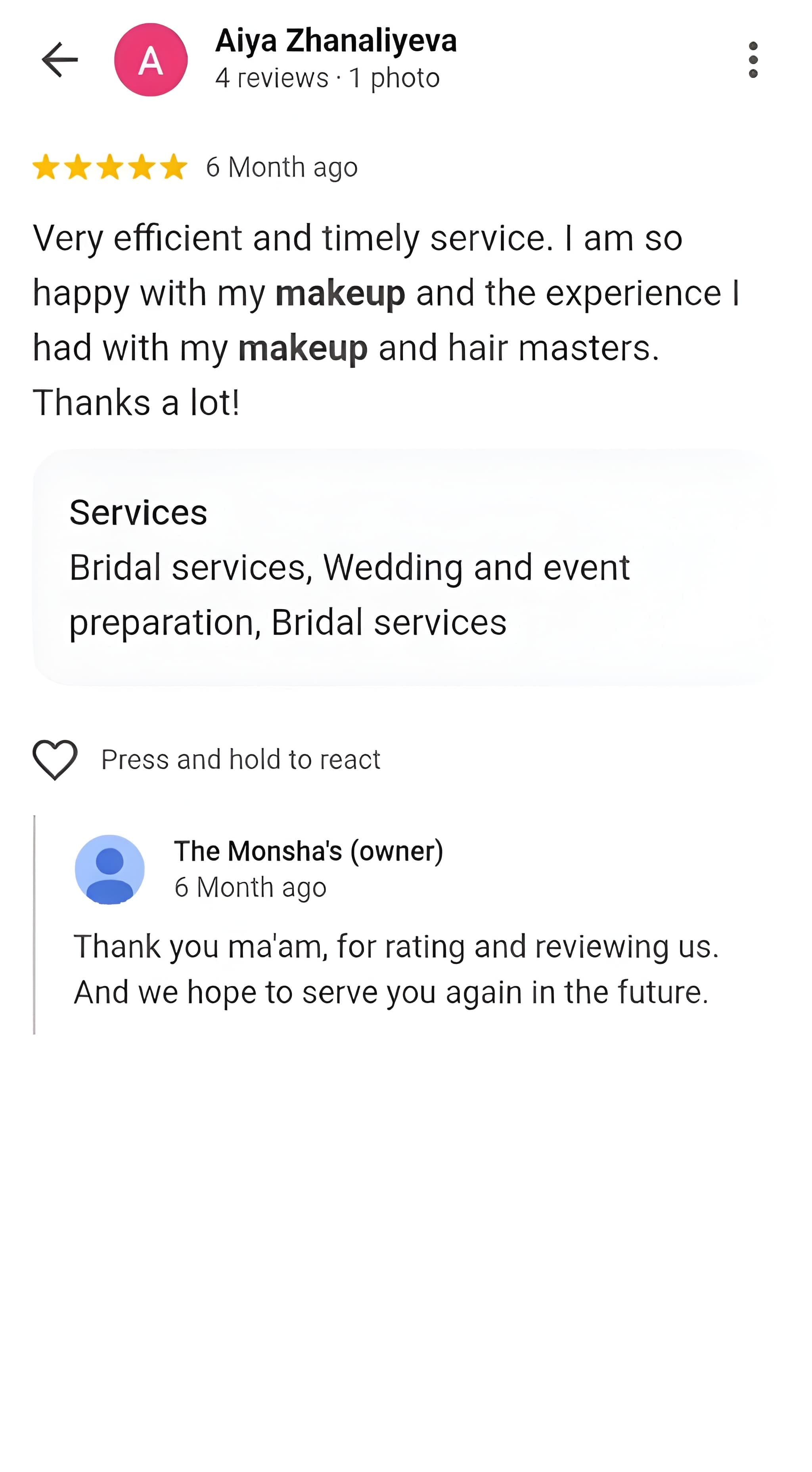 review