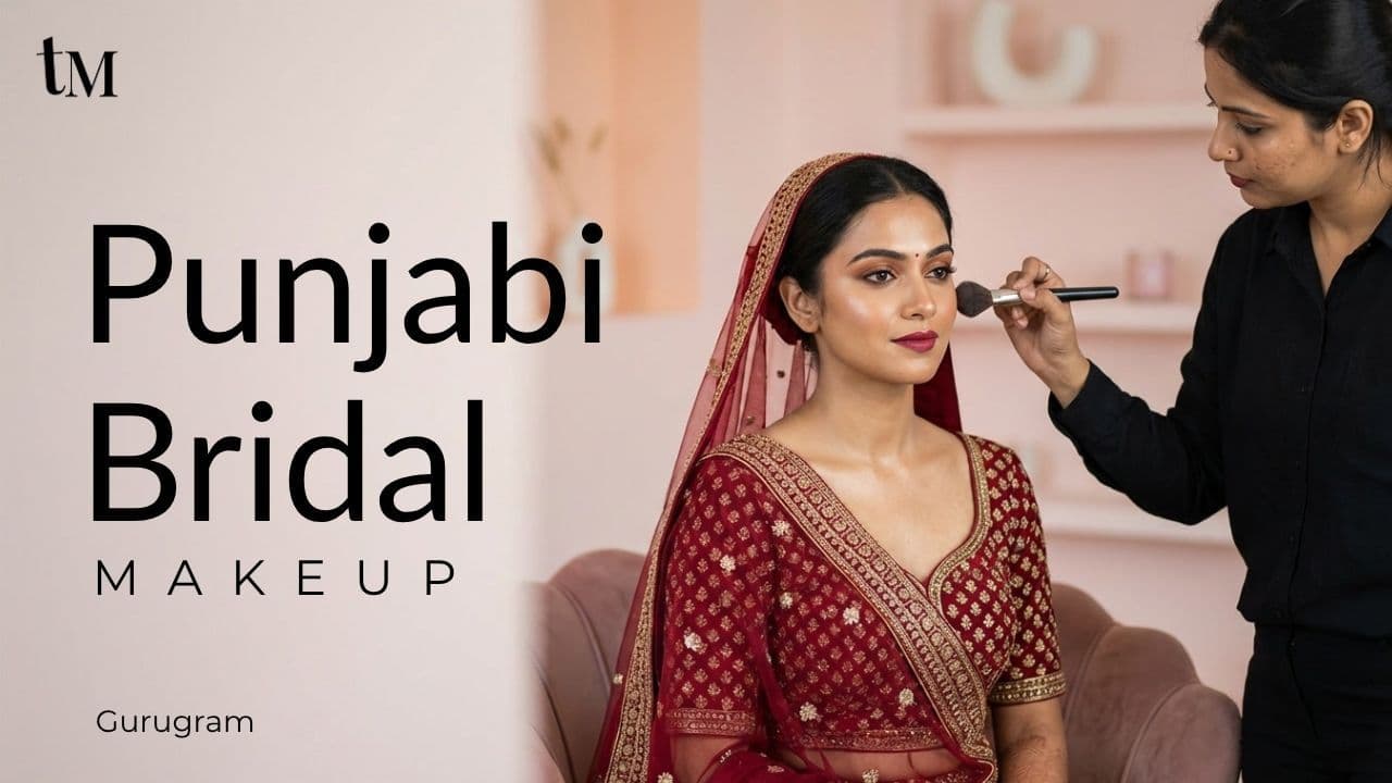 Punjabi Bridal Makeup Services at Home for Women in Gurugram