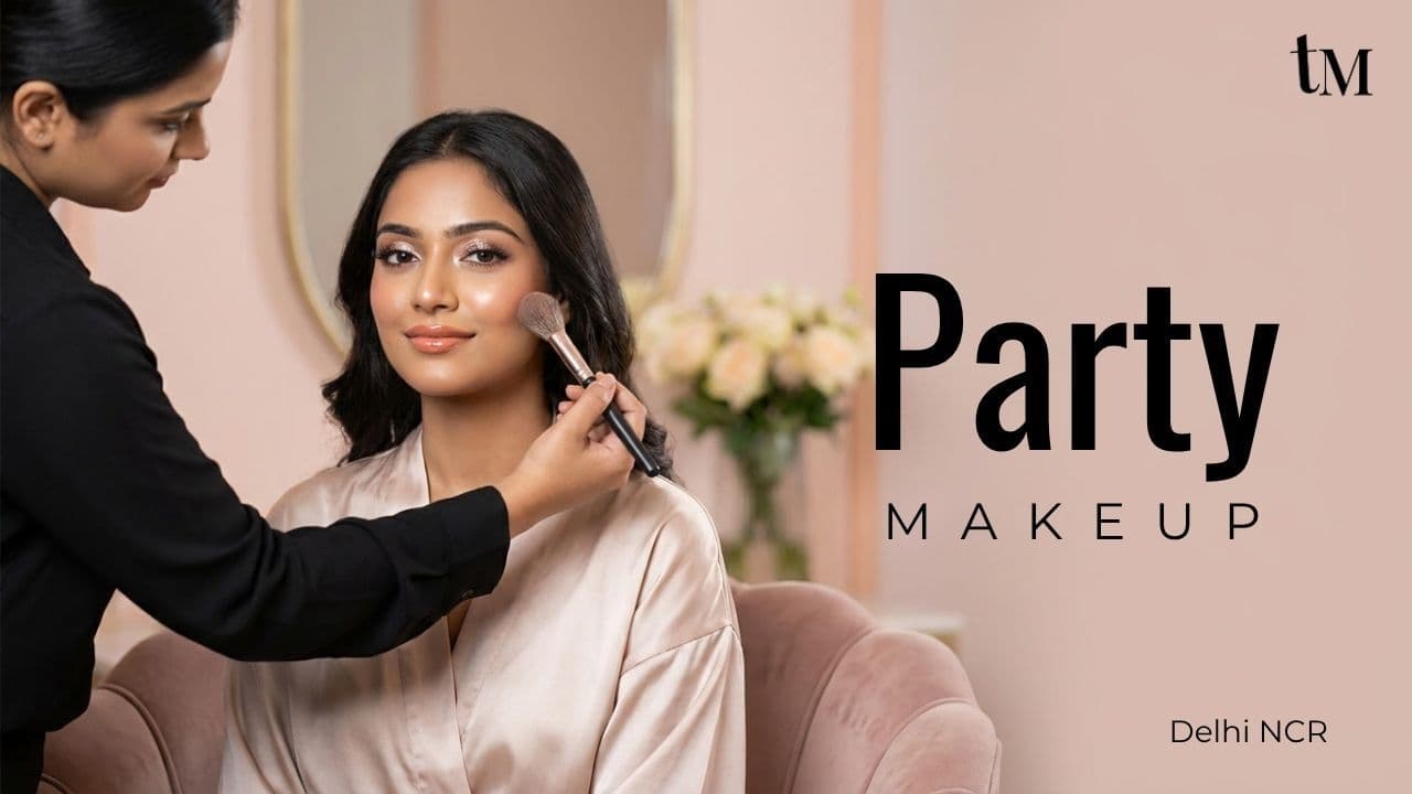 Party Makeup Services at Home in Delhi NCR