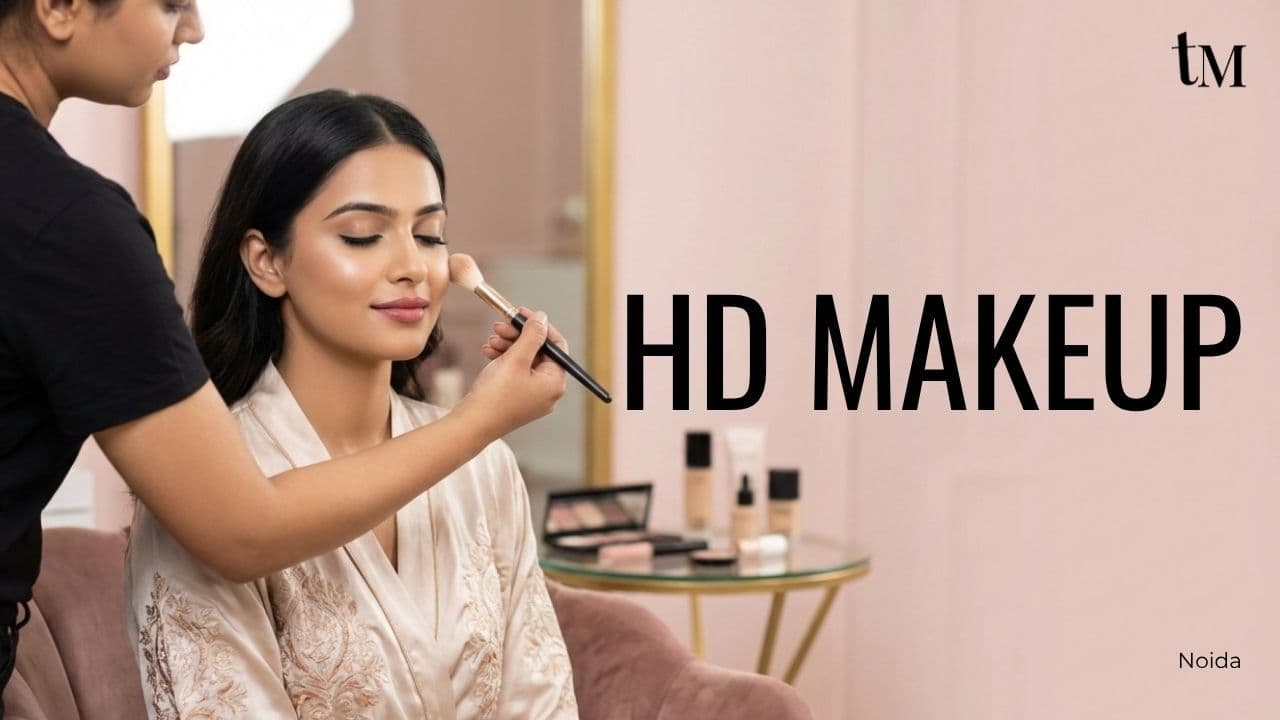 HD Makeup Services at Home in Noida