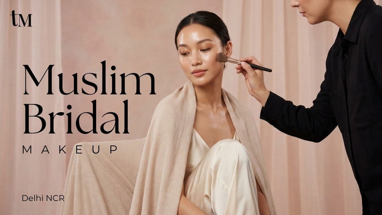 Muslim Bridal Makeup Services at Home in Delhi NCR